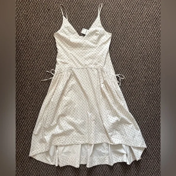 NWT FREE PEOPLE Julep Polka Dot Midi Dress Size XL Vintage Combo - Picture 5 of 11